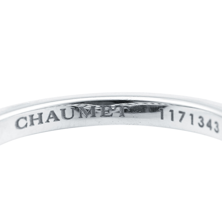 chaumet/尚美 戒指/指环18k白金带钻