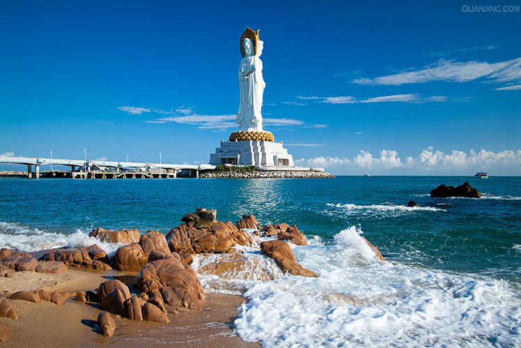 450篮高450 帆船体验】三亚南海观音一日游 豪