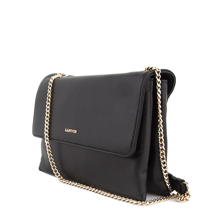 【lanvin浪凡 单肩包】lanvin/浪凡 单肩包 lwbgrsl7exaaa1710black【