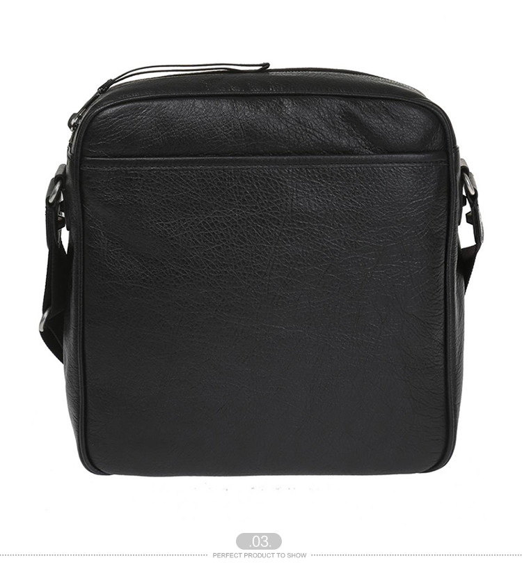 balenciaga/巴黎世家 男士黑色羊皮单肩包 390925 dfh94 1000-034