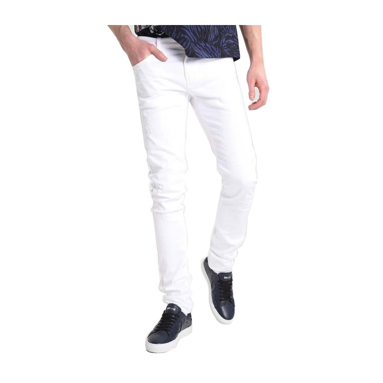 versace jeans,versace 海报 versace jeans/范思哲牛仔 【17年春夏新品】男士纯棉白色纯色时尚