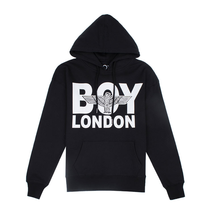 【英版】boy london/boy london 伦敦男孩 男女同款秋冬前鹰字母连帽