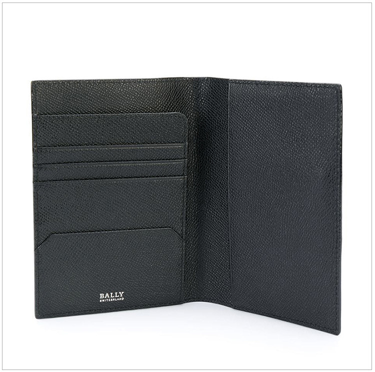 bally/巴利 男士牛皮拼色条纹钱夹钱包