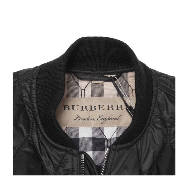 【18秋冬】burberry/博柏利 burberry london,england 黑色立领男士