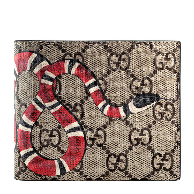 【gucci古驰 钱包】gucci/古驰 snake print蛇