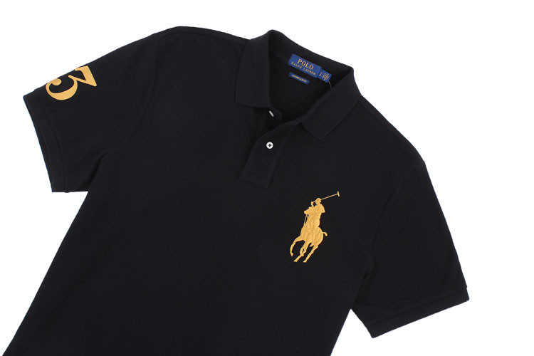 【包税】ralph lauren/拉夫劳伦 男士大马标3号短袖休闲polo衫 3582