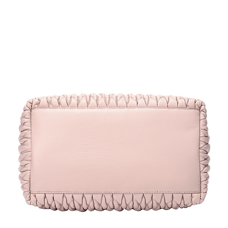 furla/芙拉caos女士系列皮质宽肩带褶皱单肩包斜挎包水桶包902963