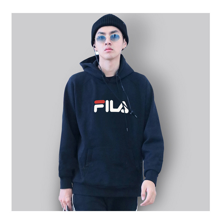 【19年秋冬】fila/斐乐 19年新款服装 男女同款纯棉连帽卫衣 女子运动