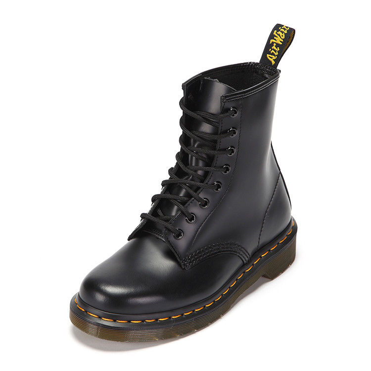 dr.martens/dr.martens皮革黑色马丁靴dm10072004