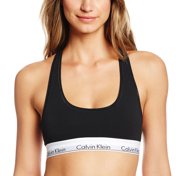 Calvin Klein/卡尔文·克莱因 春夏款 女款 文胸 瑜伽 工字背心式 运动 休闲 健身 内衣 纯色内衣文胸 F3785