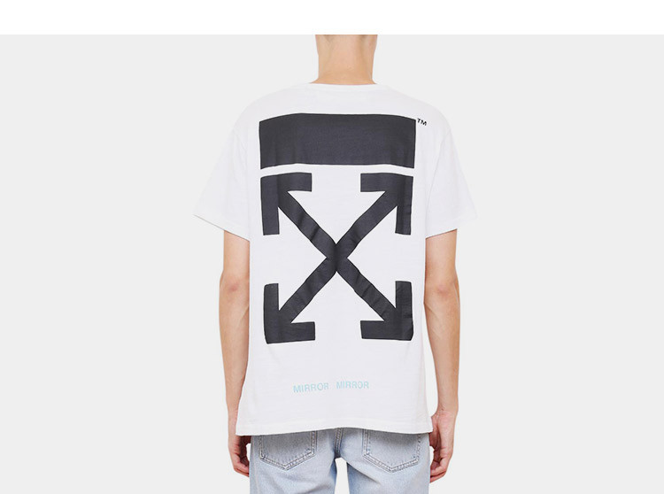 white) 【包税】off white/off white 美国潮牌男女同款印花图案白色