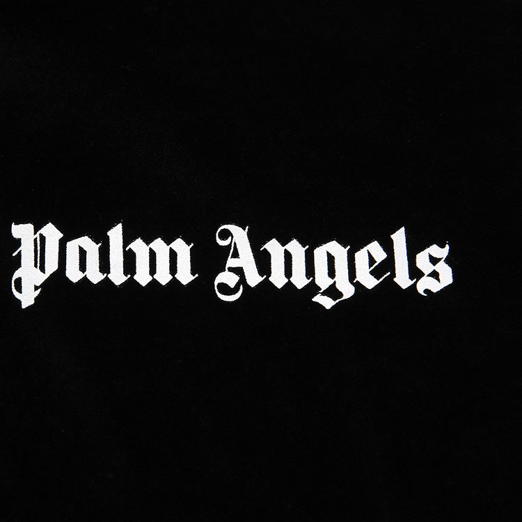 palmangels/palmangels黑色高领无帽拉链夹克衫98d2pagjk012