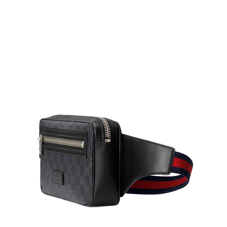 gucci/古驰【18秋冬】gg supreme 男士腰包 474293 k9rrn 1095图片