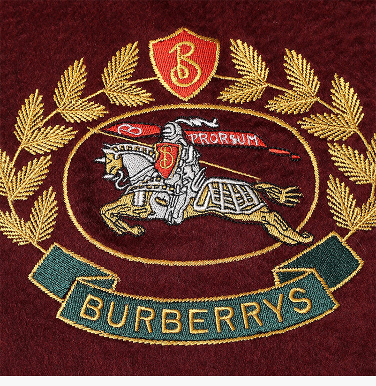 burberry/博柏利 18秋冬 男女同款经典新款burberry彩色徽标刺绣时尚