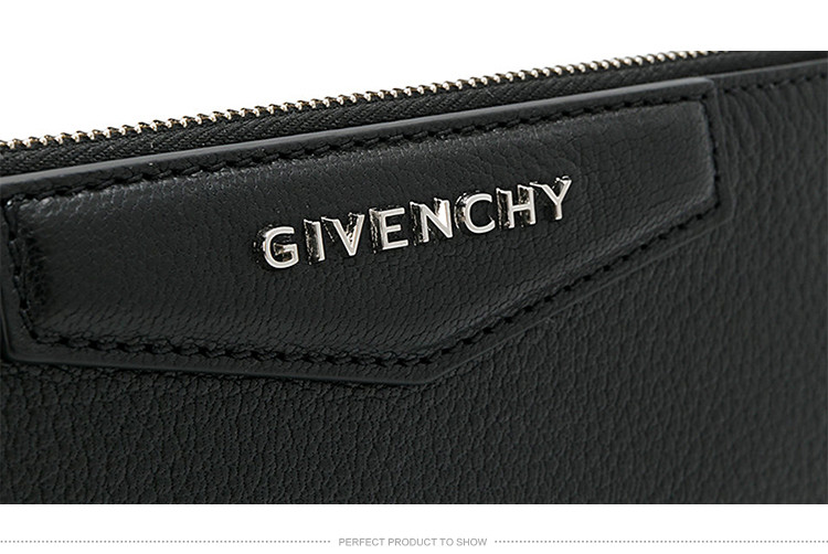 givenchy/纪梵希 antigona系列男士山羊皮手拿包荔枝纹 bc06836012