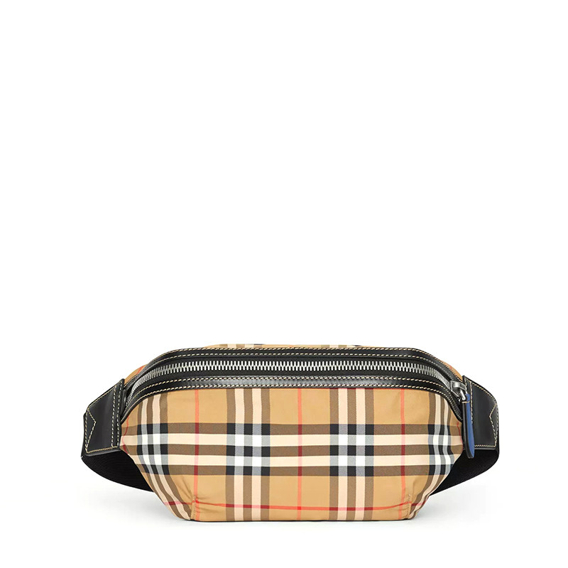 burberry/博柏利 2019年新款男女同款中号vintage格纹腰包 8005521