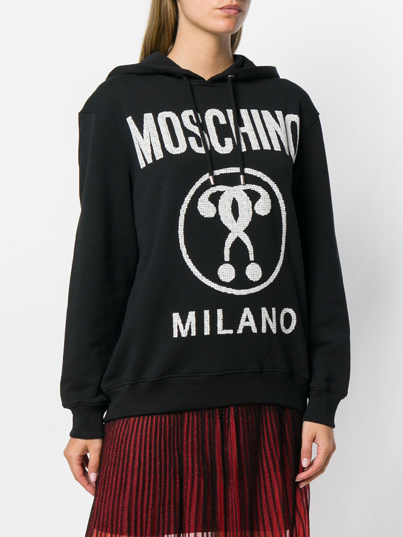 moschino/莫斯奇诺 两色可选 女士连帽卫衣 17085527