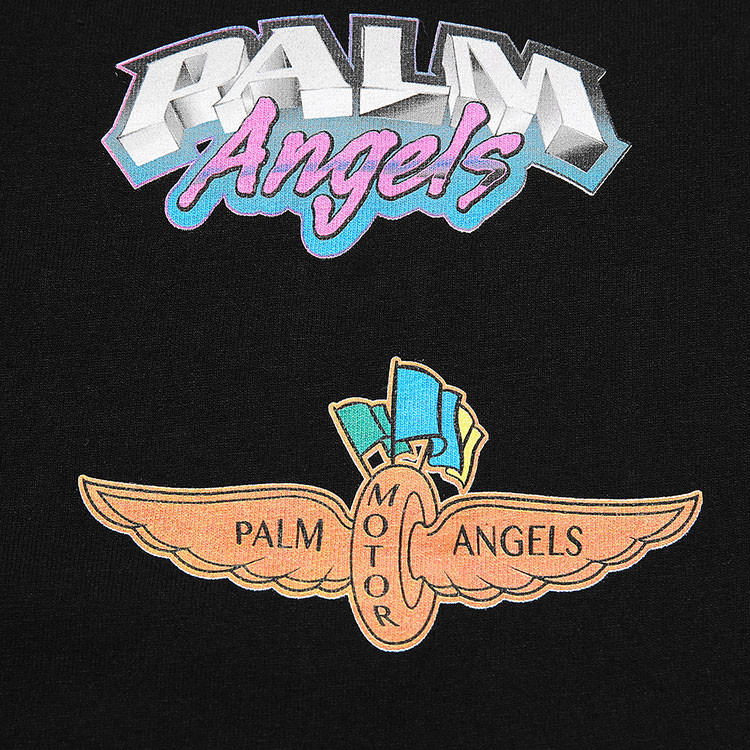 palmangels壁纸,palmangelslogo palmangels/palmangels黑色圆领logo印花短袖t恤98d2pagte001
