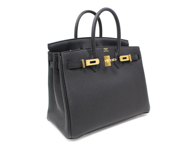 hermes/爱马仕 birkin25黑色手提包【新品】