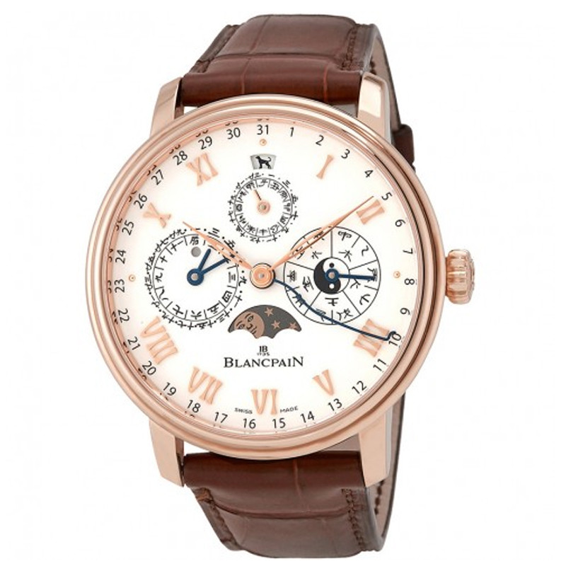 BLANCPAIN/宝珀villeret系列中华年历0888-3631-55b