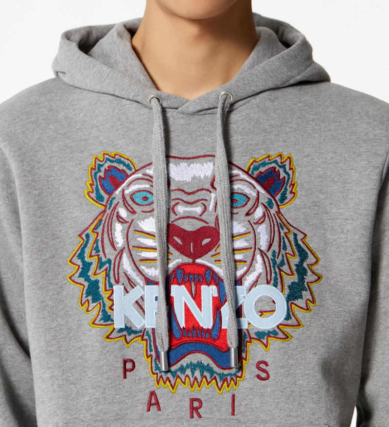 kenzo/高田贤三 老虎头男卫衣 两色可选 f865sw4154xa