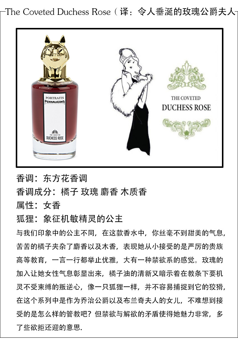 coveted duchess rose)女士香水 75ml