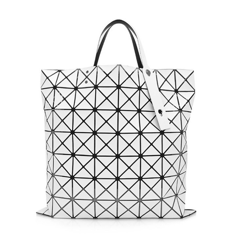 【包税】issey miyake/三宅一生 17年新款女士白色手提包 bb76ag65106