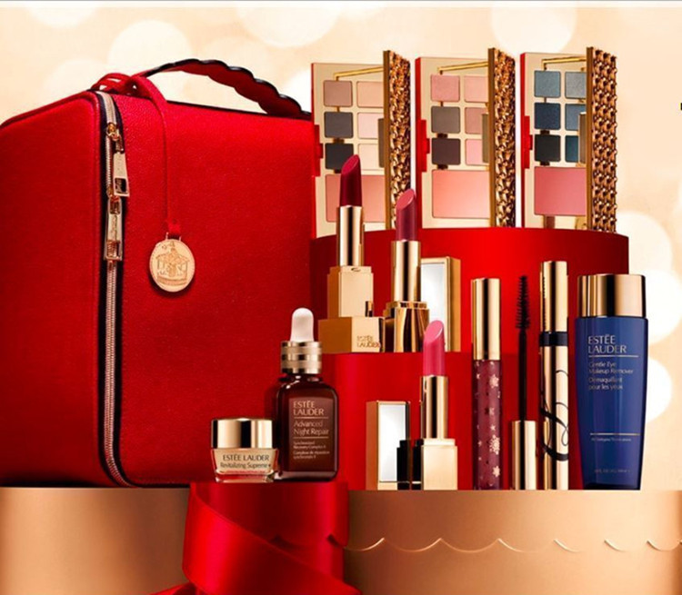 【包税】estee lauder/雅诗兰黛2018暖色系列圣诞礼盒套装