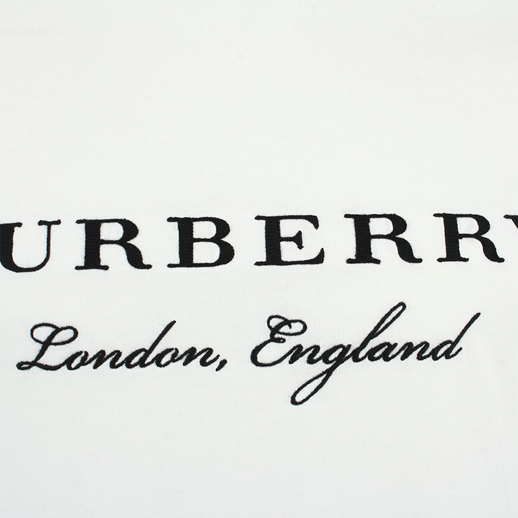 burberry/博柏利 男士纯棉logo印花长袖t恤 4056712