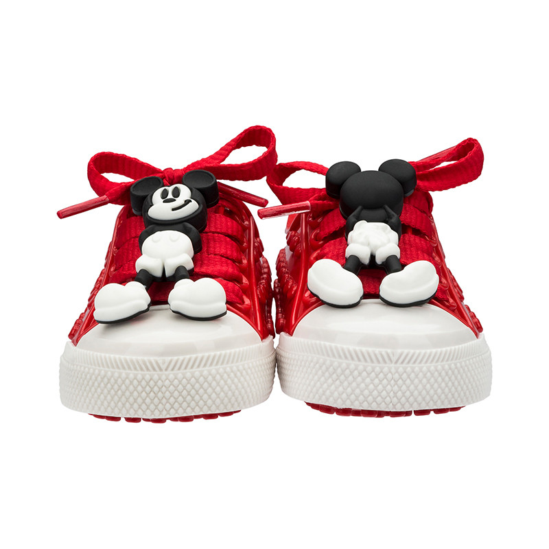 2019春夏新款 melissa mini poliboha 红色 圆点印花 迪士尼人物 儿童