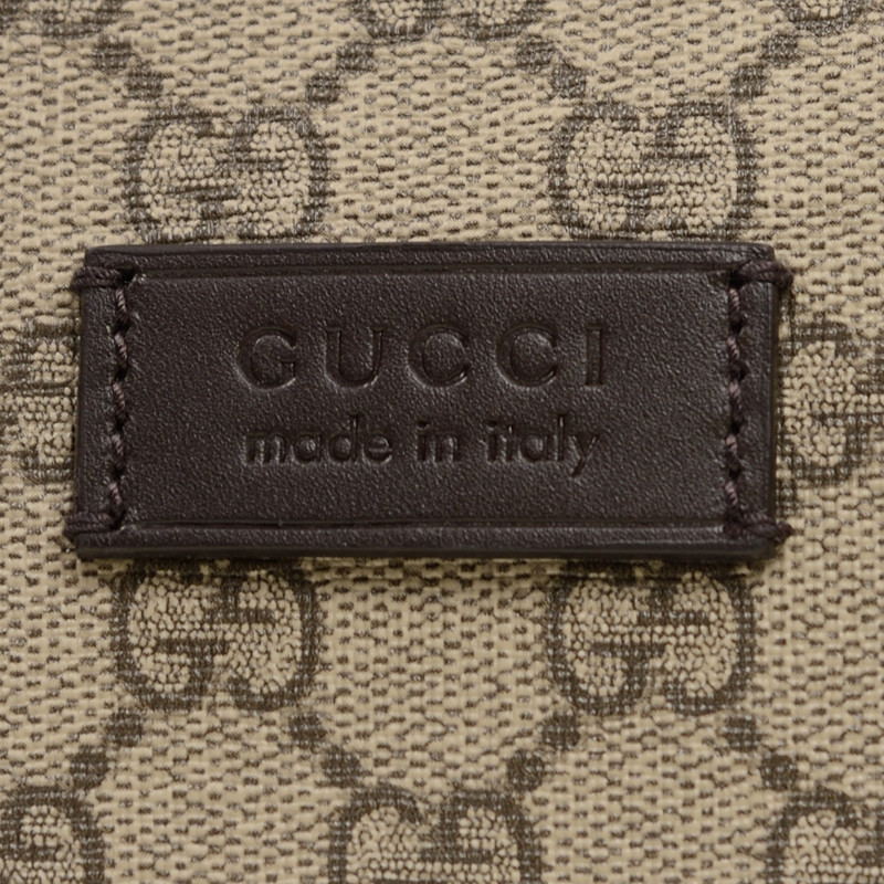 gucci/古驰 中性款咖啡色pvc手提包 429019-kgdhn-9643