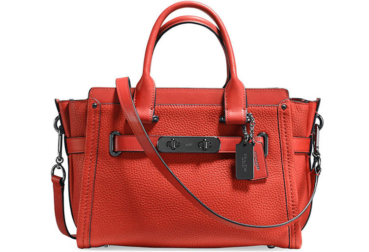 coach/ޢ ŮʿƤagger carryall 27б# 34816