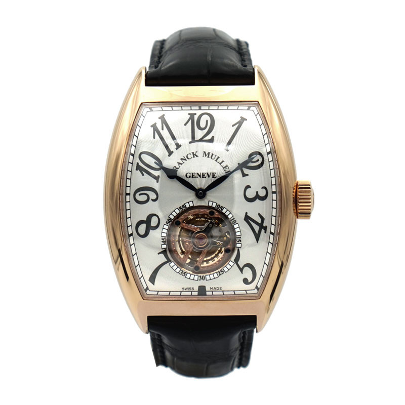 Franck Muller/法兰克穆勒 CINTRÉE CURVEX系列 陀飞轮机械腕表 8880 T 5N