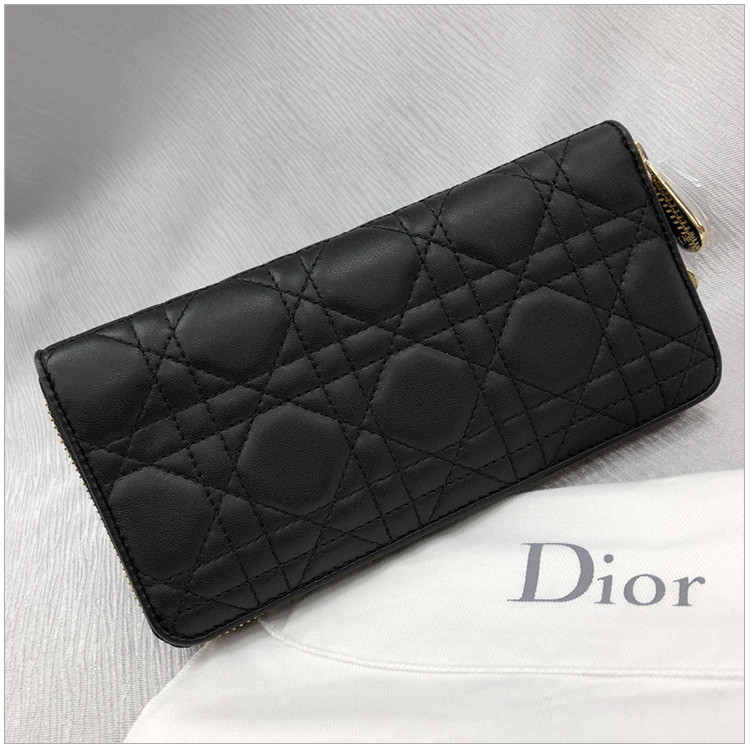 dior/迪奥 女士长款拉链钱包