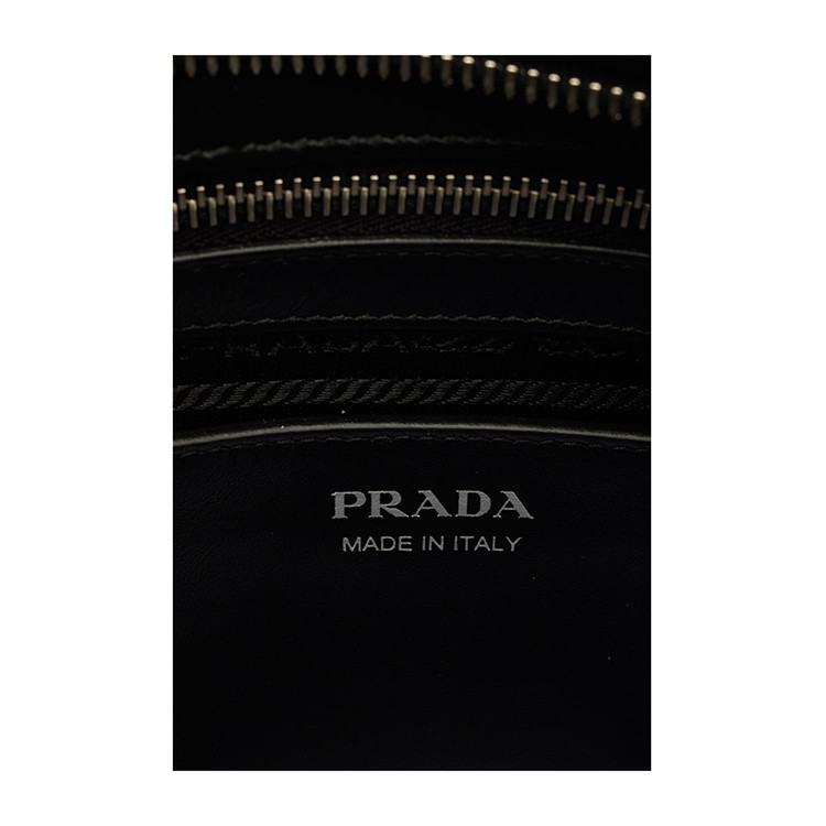 prada/普拉达 女士褶皱花纹手提包 时尚休闲单肩包 1ba045