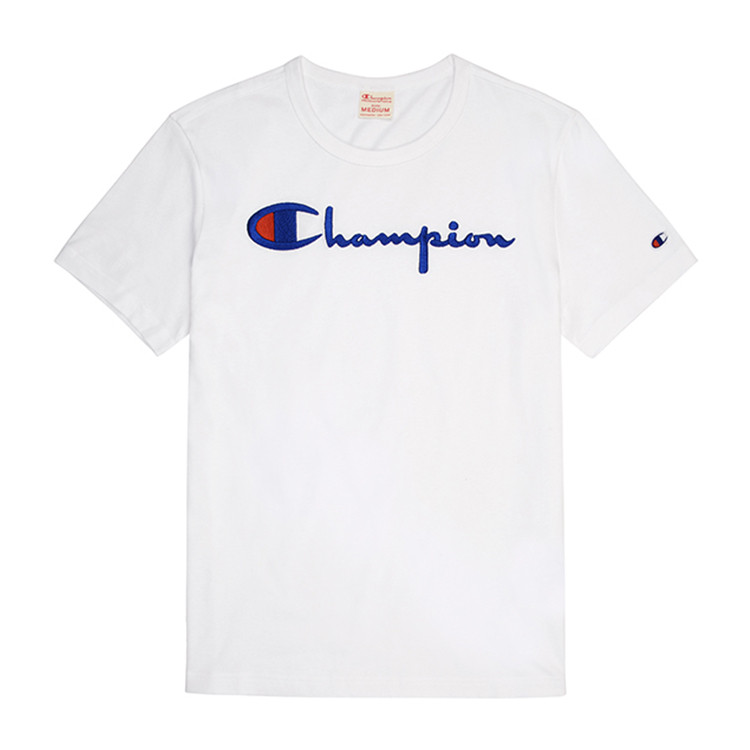 champion/champion【男女同款冠军t恤】刺绣大logo运动t恤 210972