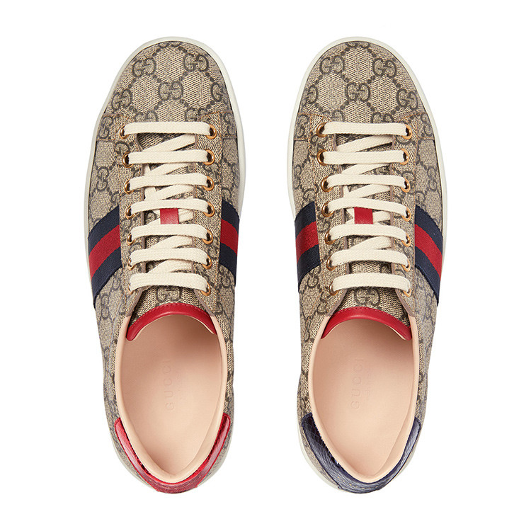 【gucci古驰 女士休闲运动鞋】gucci/古驰 ace系列 .