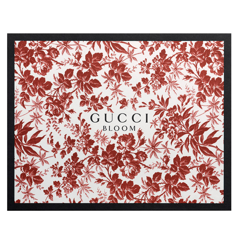 【包税】gucci/古驰花悦绽放粉色繁花之水礼盒香水两件套套装(edp香水