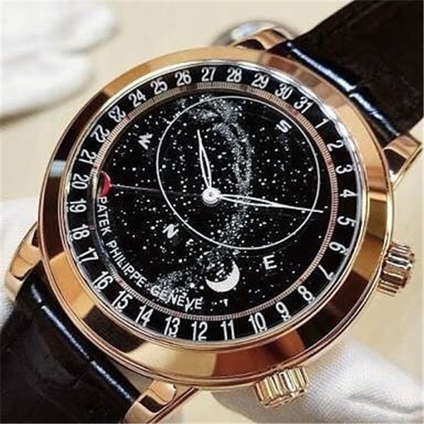 patek philippe/百达翡丽 复杂功能系列 男士机械腕表6102r