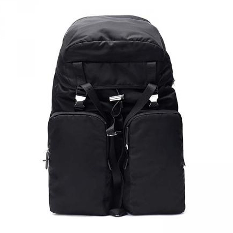 prada/普拉达 男士黑色织物双肩包 预定商品 2-3周发货