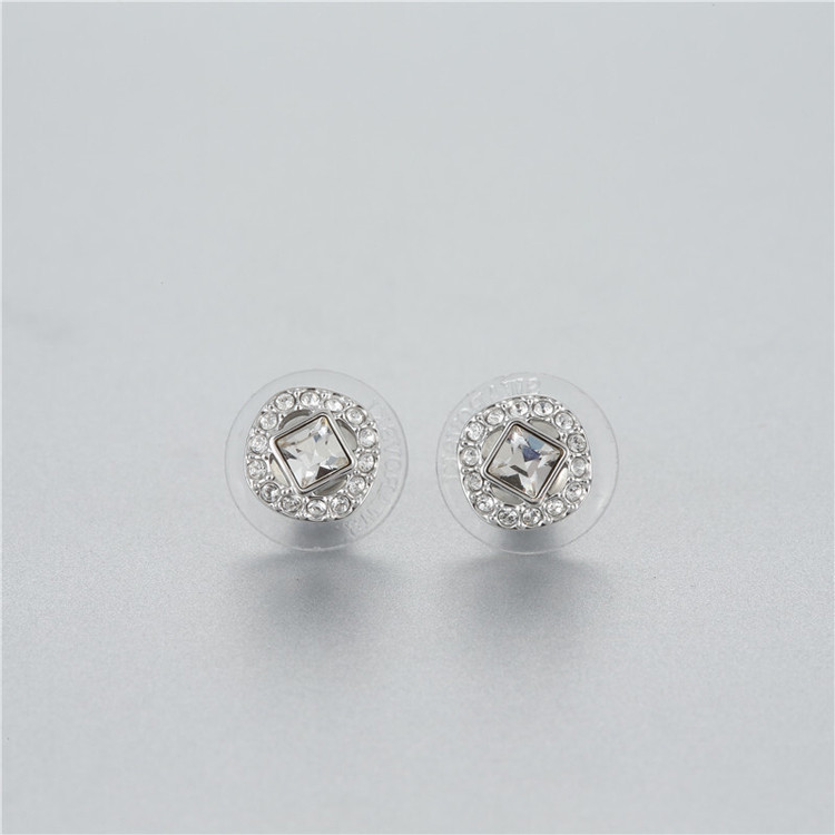 swarovski/施华洛世奇angelic square18k金色耳钉 5368146