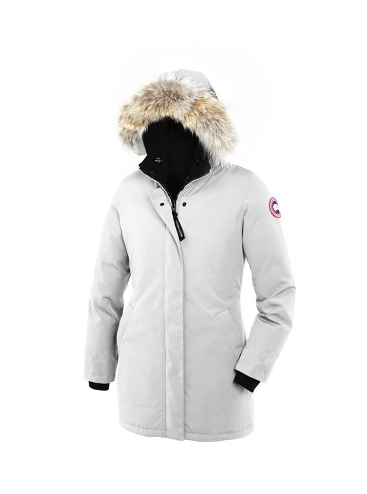 canada goose/加拿大鹅 victoria系列时尚潮流女士羽绒服 白色 3037l