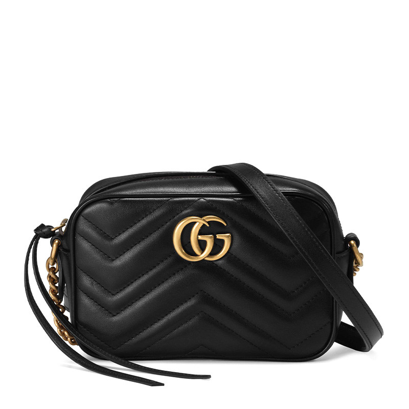 gucci/古驰 女包牛皮双g单肩斜挎包448065-dtd1t-1000