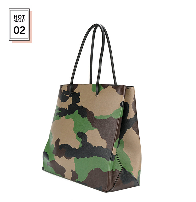 moschino/莫斯奇诺 女士真皮手提包 mo74918020a1439-003(迷彩)