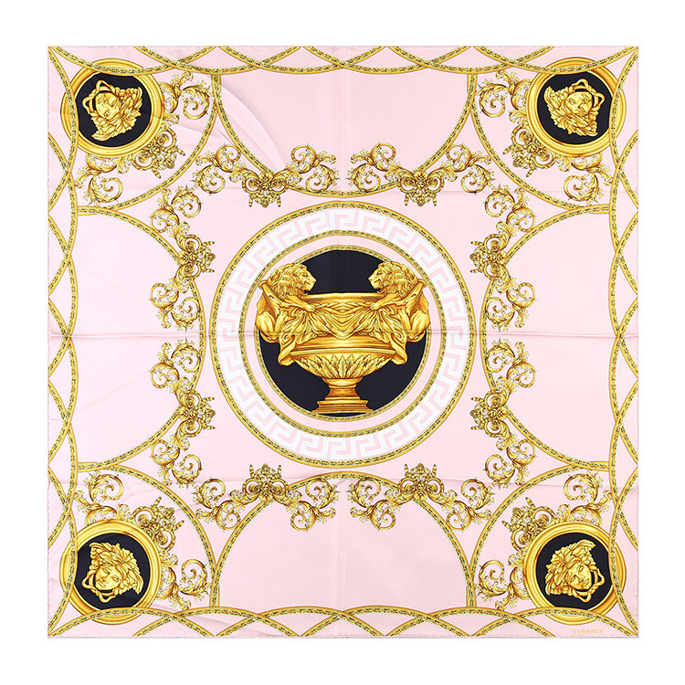 versace/范思哲 粉色中性款丝巾