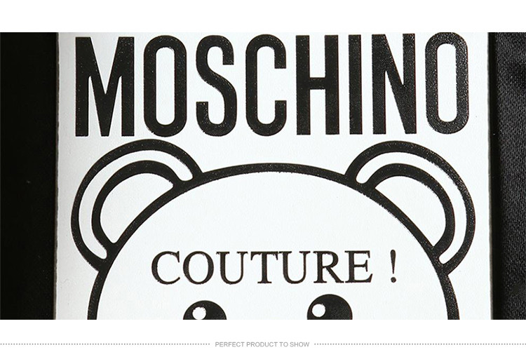 moschino/莫斯奇诺 女士黑色尼龙钱包 b8405-8205-1555-012w 20170621