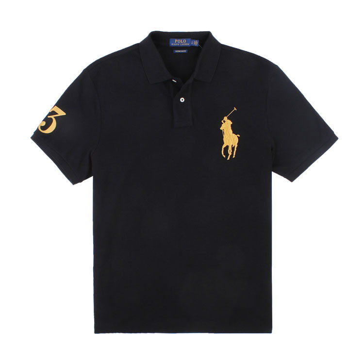 【包税】ralph lauren/拉夫劳伦 男士大马标3号短袖休闲polo衫 3582