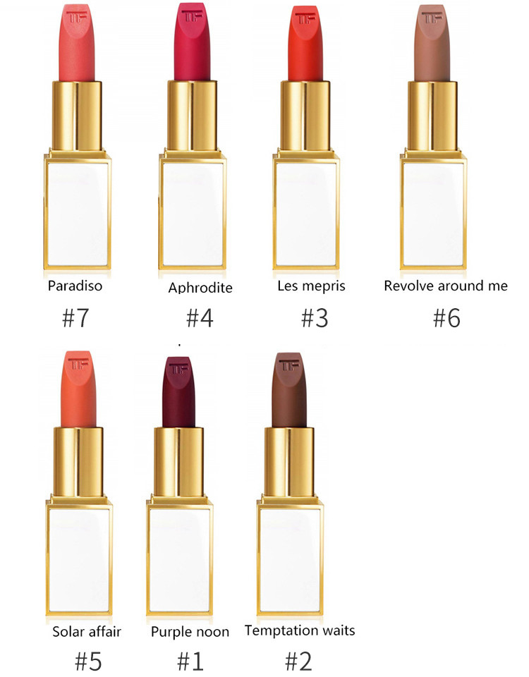 【免税】Tom Ford\/汤姆福特 TF白管唇膏 3g#6(CARRIACOU)