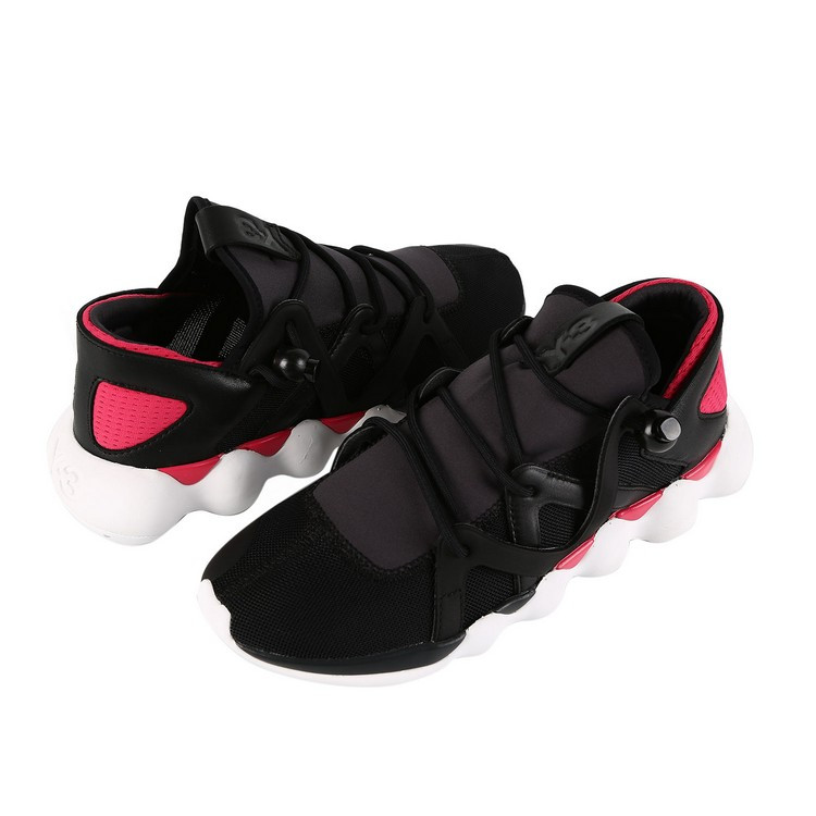 y-3/y-3 男士黑粉色时尚休闲运动鞋 y3s82126