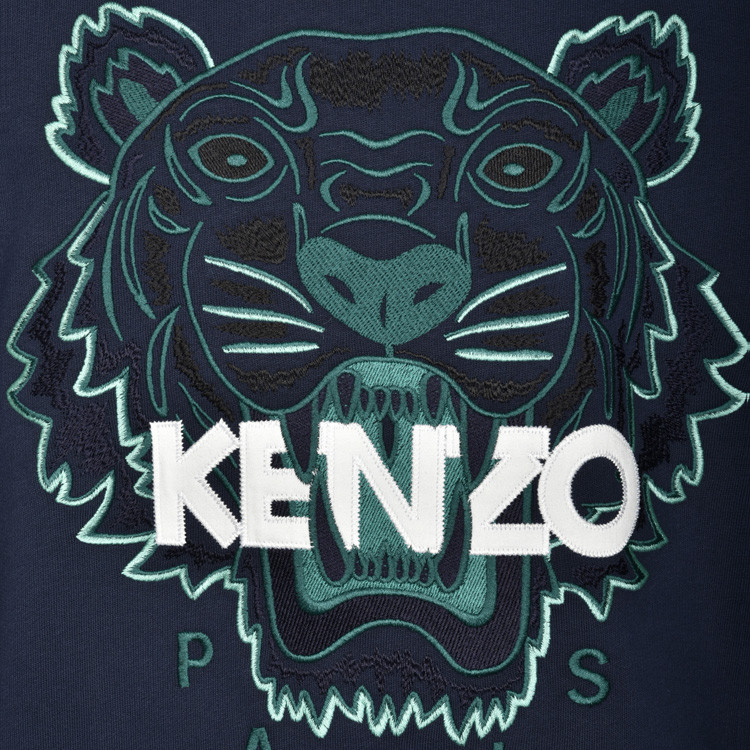 kenzo/高田贤三 男士老虎头卫衣